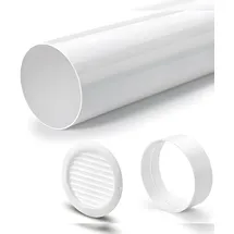 Naber R-Umluftset Umluft-Set 1 m / weiß