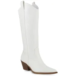 Damen Cowboystiefel in Weiss