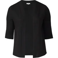 s.Oliver Leichte Jacke aus Strukturjersey schwarz 5XL
