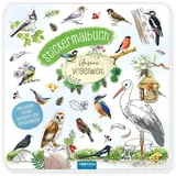 Trötsch Verlag Stickermalbuch Unsere Vogelwelt 1 St. Weiß
