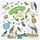 Trötsch Verlag Stickermalbuch Unsere Vogelwelt 1 St. Weiß