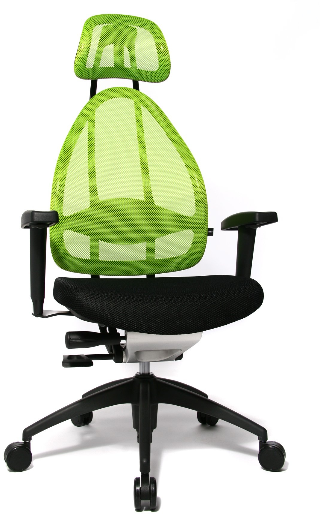 Topstar Bürostuhl Open Art 2010 inkl. höhenverstellbaren Armlehnen und Kopfstütze grün