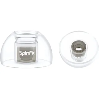 SpinFit Omni for True Wireless Earbuds & IEMs – XL – Patentierte Silikon-Ohrstöpsel als Ersatz (1 Paar) (3,7 mm Düsendurchmesser)