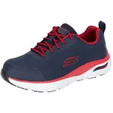 SKECHERS Herren ARCH FIT Sr Ringstap Sneaker, Marine/Rot, 45 EU - 45 EU