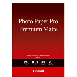 CANON Prem. Matte Photo Papier PM-101 A3 20 Blatt