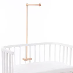 babybay Mobilehalterung Holz Beige Natur