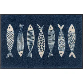 Wash+Dry Fish Tango 50 x 75 cm Blau