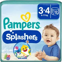 Pampers Splashers Schwimmwindeln Gr. 3-4 (6-11 kg) 12 St.
