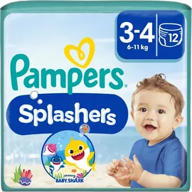 Pampers Splashers Schwimmwindeln Gr. 3-4 (6-11 kg) 12 St.