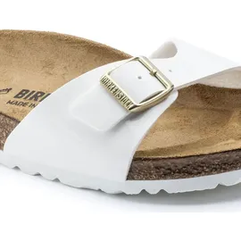 Birkenstock Madrid Birko-Flor Lack schmal patent white 41