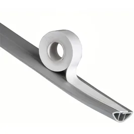 Hama Kabelkanal selbstklebend, halbrund, 180 x 6 x 1 cm, PVC, Grau