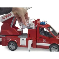 Bruder 02673 - MB Sprinter Feuerwehr rot/weiß 1:16