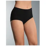 TRIGEMA Taillenslip 2 St. Schwarz XL