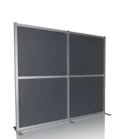 HJH Office Trennwand, FLEXMIUT MODUL schallabsorbierende freistehender Sichtschutz für