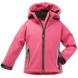 BMS Softshelljacke Strickoptik Rot 152