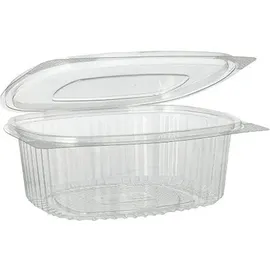 Papstar Feinkost- und Salatschalen mit Klappdeckel 50 St. 4,3 cm x 10,6 cm x 13,3 cm klar