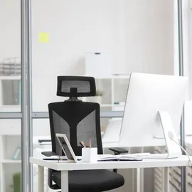 HJH Office KODIAK Stoff Schwarz