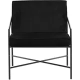 VCM Sessel Rakel Velours 0 x 0 x 0 cm Schwarz