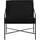 VCM Sessel Rakel Velours 0 x 0 x 0 cm Schwarz