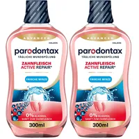 Parodontax Mundspülung Aktive Zahnfleischpflege Repair 300 ml mit Minzgeschmack, alkoholfrei