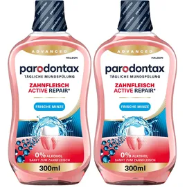 Parodontax Mundspülung Aktive Zahnfleischpflege Repair 300 ml mit Minzgeschmack, alkoholfrei