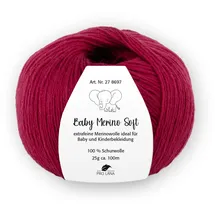 Pro Lana Baby Merino Soft 31 - weinrot