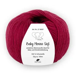 Pro Lana Baby Merino Soft 31 - weinrot