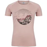 Odlo T-Shirts/Tanks Damen Shirt T-Shirt Crew Neck s/s Ascent P Pale Mauve Melange XL - XL