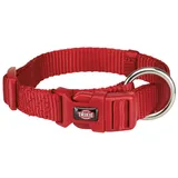 Trixie Premium Halsband rot S–M: 30–45 cm