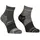 Ortovox Alpine Quarter Wandersocken 39-41 Schwarz/Raven