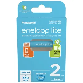 Panasonic eneloop lite AAA 550 mAh 2 St.