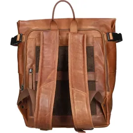 The Chesterfield Brand Mazara Business-Rucksack Leder 39 cm Laptopfach braun