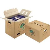 RAJA Umzugskarton 2-wellig Pappe 320 (B) x 360 (T) x 480 (H) mm Braun 20 Stück