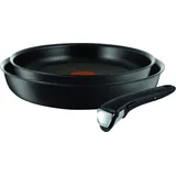 Tefal L7649253  Ingenio Ultimate, Pfanne + Kochtopf, Schwarz