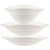 Villeroy & Boch Vapiano Schalen-Trio 6-tlg. Weiß