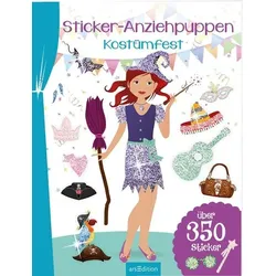 Sticker-Anziehpuppen - Kostümfest