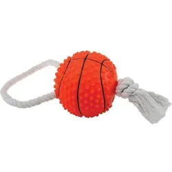 Zolux Toy basketball with string, Hundespielzeug