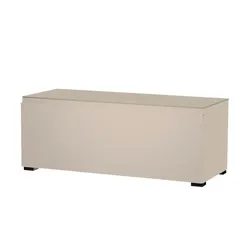 TV Board ¦ creme ¦ Maße (cm): B: 110 H: 43 T: 45