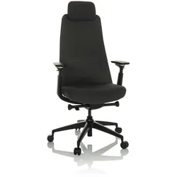 Bürostuhl / Drehstuhl YUCANO Stoff schwarz hjh OFFICE