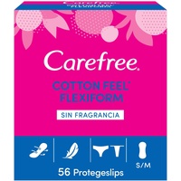 Carefree Slipeinlagen Flexiform White, 58er Packung