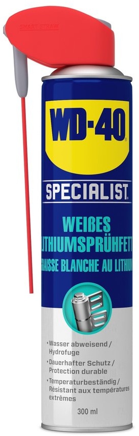 WD-40 Specialist Wit Lithium Spray Vet 300ml