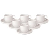 Villeroy & Boch Afina Espressotasse mit Untertasse 50 ml 6er Set - DS