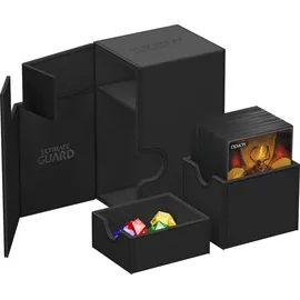 Ultimate Guard Flip`n`Tray 80+ XenoSkin Monocolor Schwarz