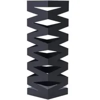 Songmics Rainold Schirmständer 15,5 x 15,5 x 49 schwarz