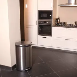 Eko Shell Bin 50 L Matt Edelstahl - Silber
