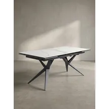 KADIMA DESIGN Esszimmertisch 180 - 260 cm weiß