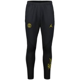 Nike Trainingshose Herren Fußballhose PARIS SAINT-GERMAIN STRIKE (1-tlg) gelb|schwarz Mengelhorn