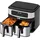 DMS® DMS 11L Doppel-Heißluftfritteuse Fritteuse Doppelkammer Digital HF-11S