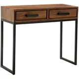 KADIMA DESIGN Sheeshamholz Konsolentisch 90x36x77 braun