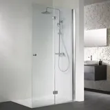 HSK Walk In Exklusiv Drehfalttür, Anschlag Rechts, Größe: 100,0 x 200,0 cm, 4206100-R-SO-50, Duschkabine: Sonderfarben: ESG klar